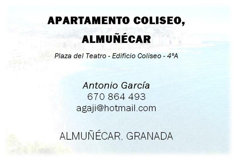 Apartamento Coliseo 阿尔姆尼卡 外观 照片